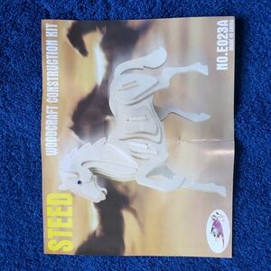 Woodcraft Construction Kit - Steed Horse